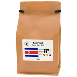 Espresso Costa Rica SHB hele bønner 500g