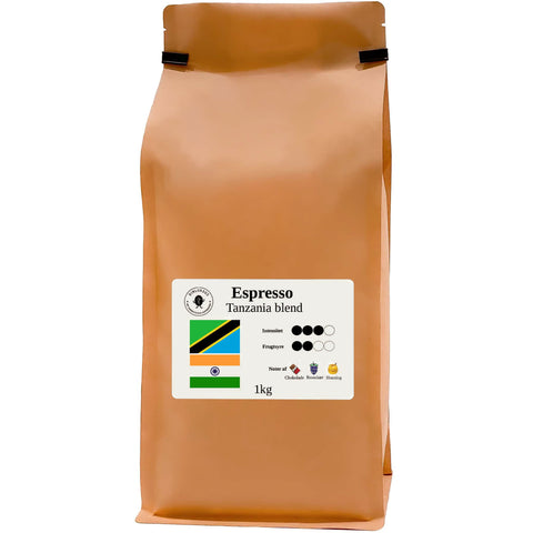 Espresso Tanzania blend formalet filter 1kg